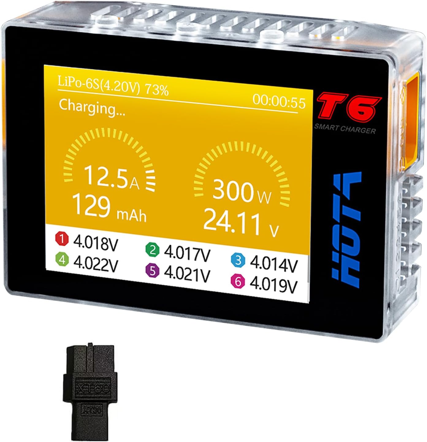 Hota T6 RC LiPo Charger 300W